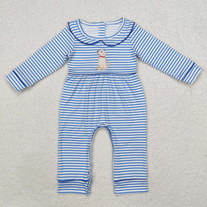 LR1447 baby boy clothes embroidery pubby boy winter romper-