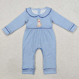 LR1447 baby boy clothes embroidery pubby boy winter romper-