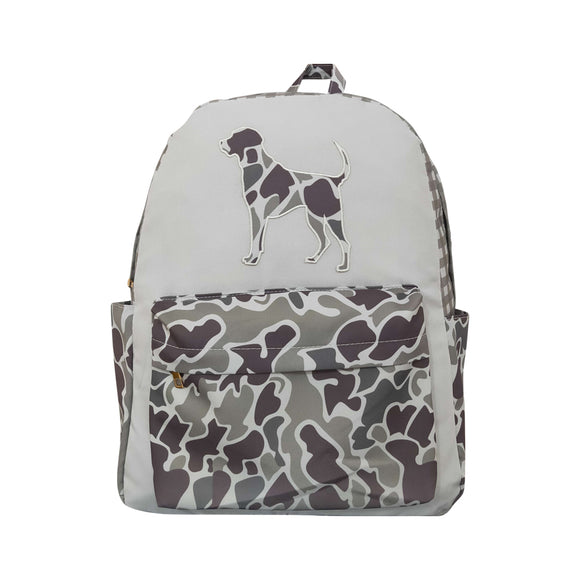 USA BA0268--hunting embroidered dog backpack