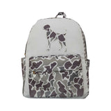BA0268--hunting embroidered dog backpack