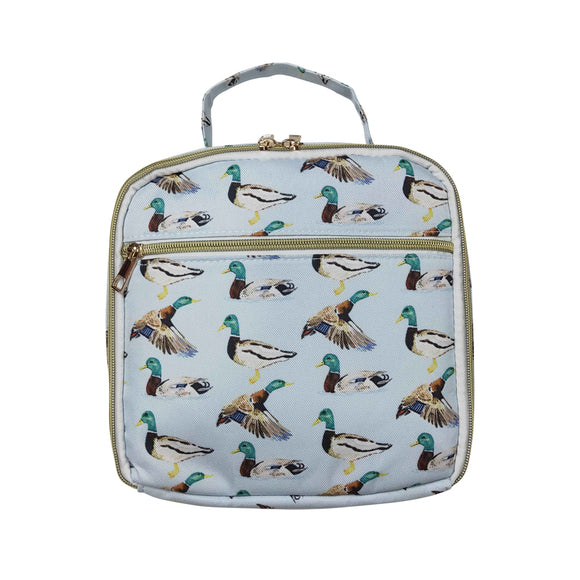 BA0227 blue mallard ducks Lunch Box