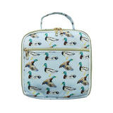 BA0227 blue mallard ducks Lunch Box