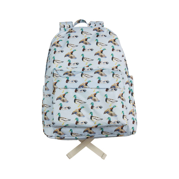 BA0277 blue duck school Backpack  17 * 13.5 * 5 inches