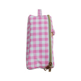 BA0227 pink plaid Lunch Box