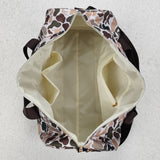 USA  BA0287 brown camo Duffle Bag 18.5x11.2x7.9 inches