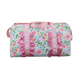 BA0290 pink flower floral handBag 18.5x11.2x7.9 inches