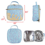 BA0296 baby blue Lunch Box