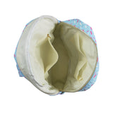 BA0297 blue ice cream  zipper schoolbag