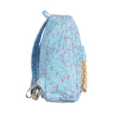 BA0297 blue ice cream  zipper schoolbag