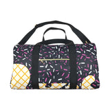 BA0303  Ice Cream black duffel bag