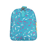 7.24 USA BA0304  Ice Cream blue duffel bag