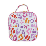 BA0309 baby leopard rose floral Lunch Box