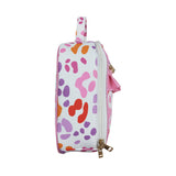 BA0309 baby leopard rose floral Lunch Box