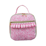 BA0310 baby pink bow floral Lunch Box