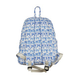 BA0322 blue bow zipper backpack