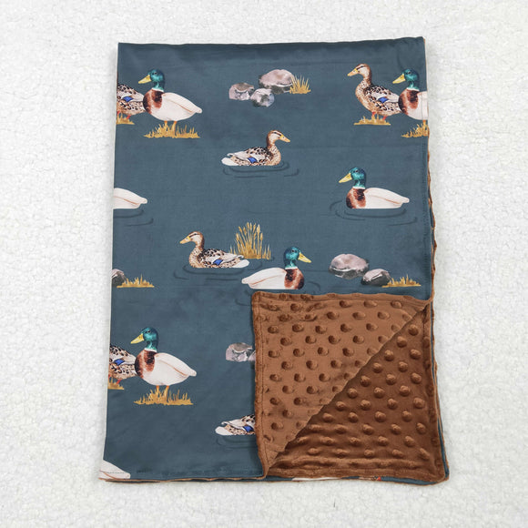 BL0186 hunting mallard ducks Blankets 29x43 inches