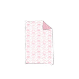 Pre-order BL0194 Baby pink bow Blankets ( Deadline Dec.24)