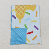 BL0200 Baby Ice Cream Blue Blankets