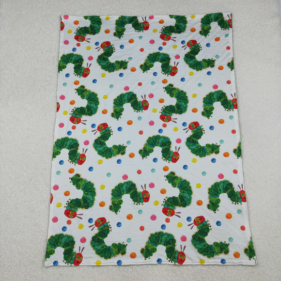 BL0202 Baby green caterpillar Blankets