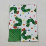 BL0202 Baby green caterpillar Blankets