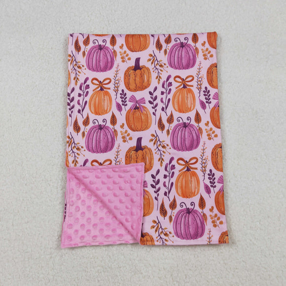 BL0216 Baby rose orange pumpkin Blankets