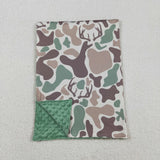BL0226 baby deer camo  blanket 29*43 inches
