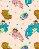 BL0230 baby cartoon blue blanket