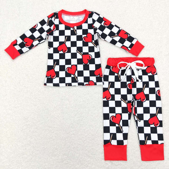 BLP0443-Valentine love boy pajamas