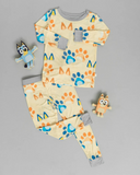 BLP0976 pre order long sleeve cartoon dog pajamas