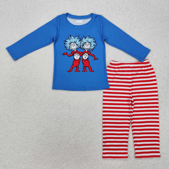 BLP1027long sleeve miss thing boy outfits