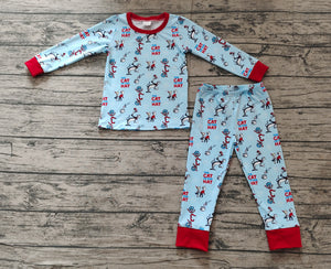 BLP1028 pre order long sleeve miss thing boy pajamas