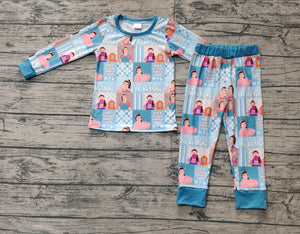 Pre-order BLP1059 baby Boys BUBBLE GUM pajamas