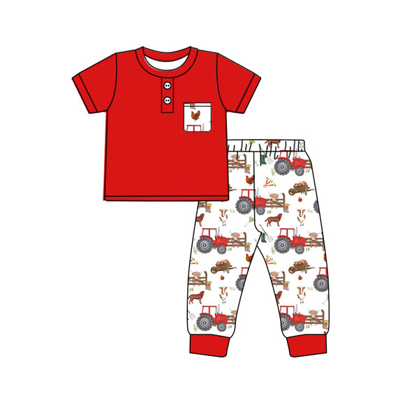 BSPO0505 pre order short long Valentine's day red boy set