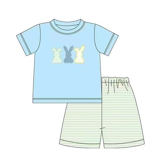 BSSO0309--pre order Easter blue boy outfits