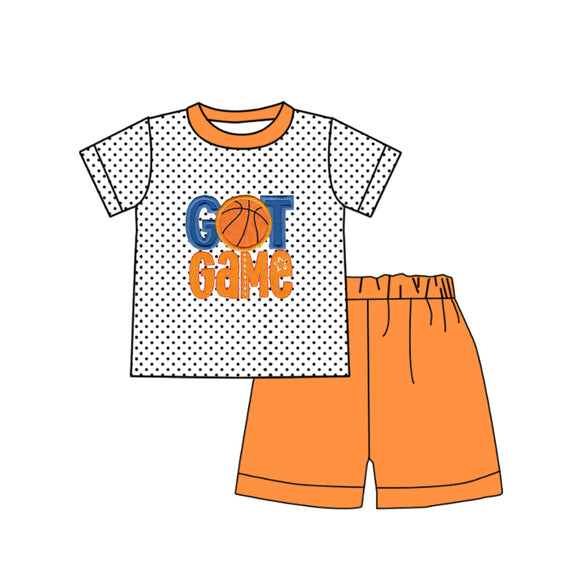 BSSO0362--pre order got game basketball boy outfits
