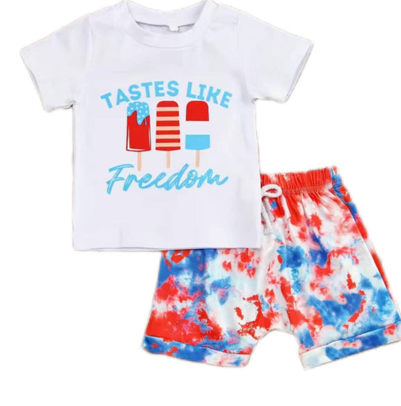 BSSO0462--pre order ice cream summer boy outfits