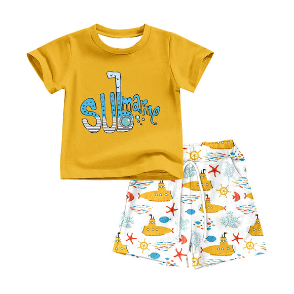 BSSO0521--pre order yellow boy outfits