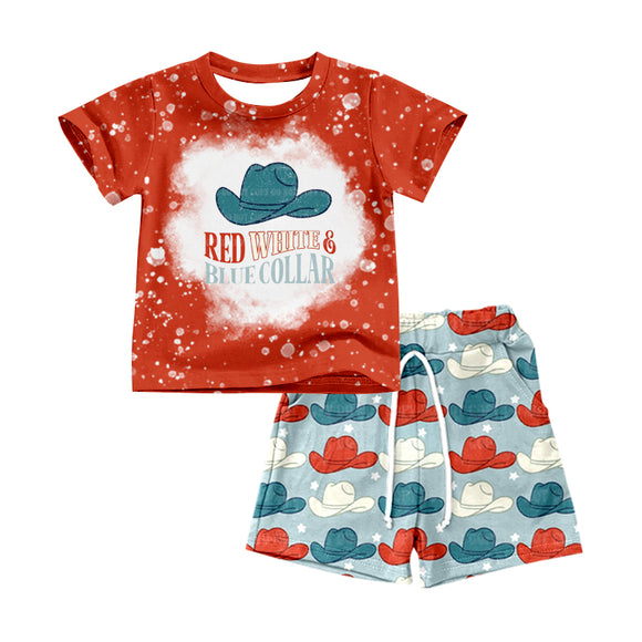 BSSO0532--pre order hat red boy outfits