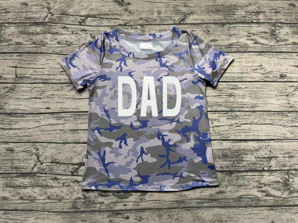 BT0699  pre order Short sleeves DAD camo adult shirt