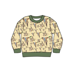 Pre-order BT0804 long sleeve mallard duck top