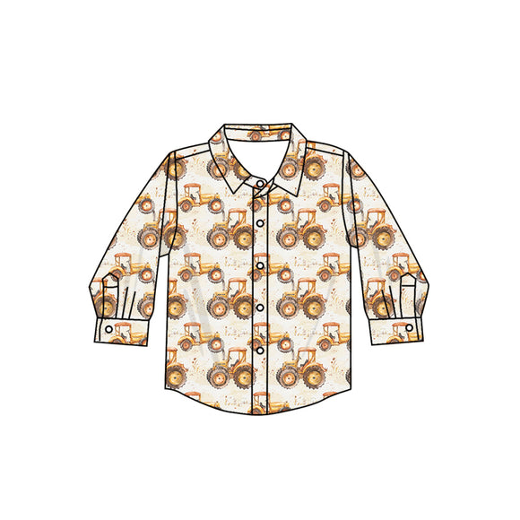 Pre-order BT0850 long sleeve tractor boy top