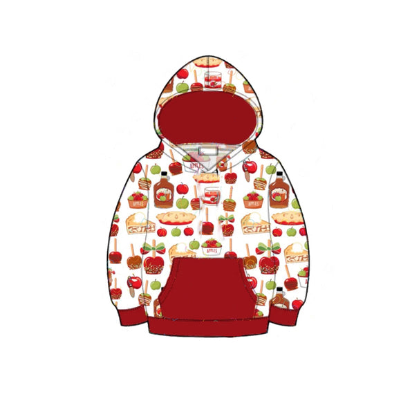 Pre-order BT0871 long sleeve apple cake  hoodies