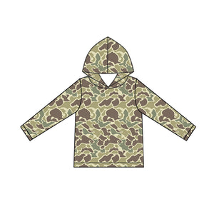 Pre-order BT0919 long sleeve CAMO  pullover