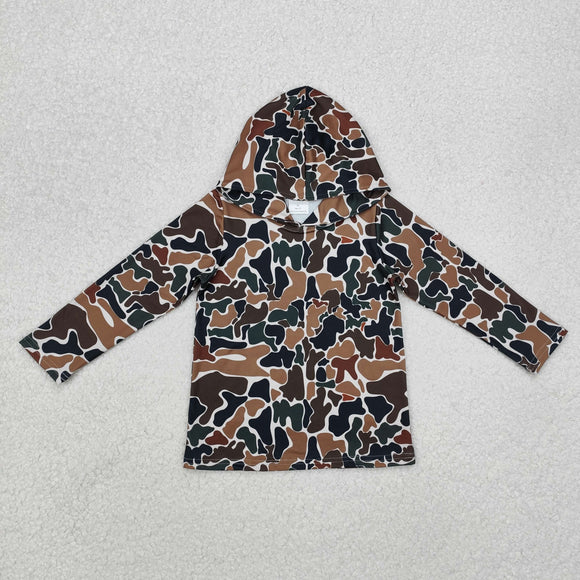 BT0921 long sleeve CAMO  pullover