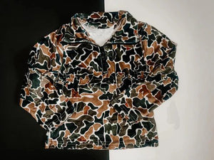 Pre-order BT0938  long sleeve camo pullover