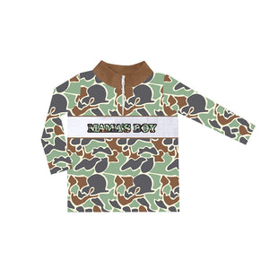 Pre-order BT0969 long sleeve camo mamas boy pullover