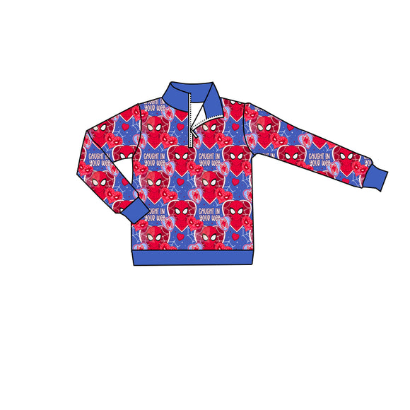 Pre-order BT0998 Valentine's day Spider pullover