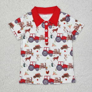 BT1043 short sleeve farm polo T- shirts