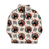 11.18 Pre-order BT1598 baby boys lets RODEO long sleeve zipper pullover