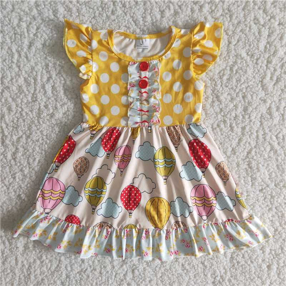 C10-1 balloon summer girl dress